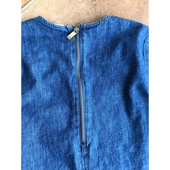 Gap Denim Shift Dress with Bell Sleeves size S - Picture 3 of 7